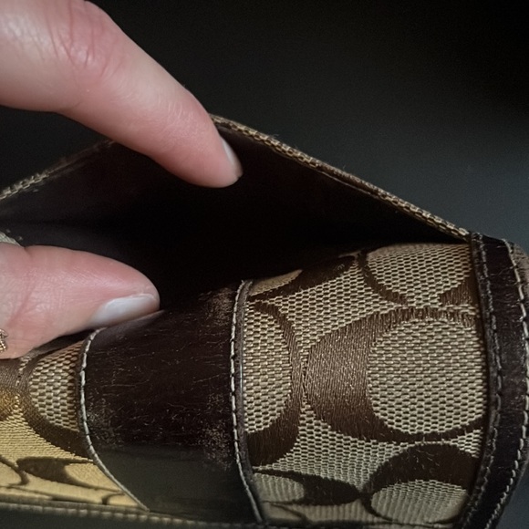 2 Coach wallet set for the price of one and change purse / pouch 👛 ☺️ - Picture 7 of 9